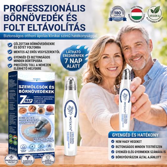 🔥 Csak most: még 1 Hiskin® roll-on 50% KEDVEZMÉNNYEL! 💙 Fájdalommentes, egyszerű otthoni ápolás – hegek nélkül 🐬