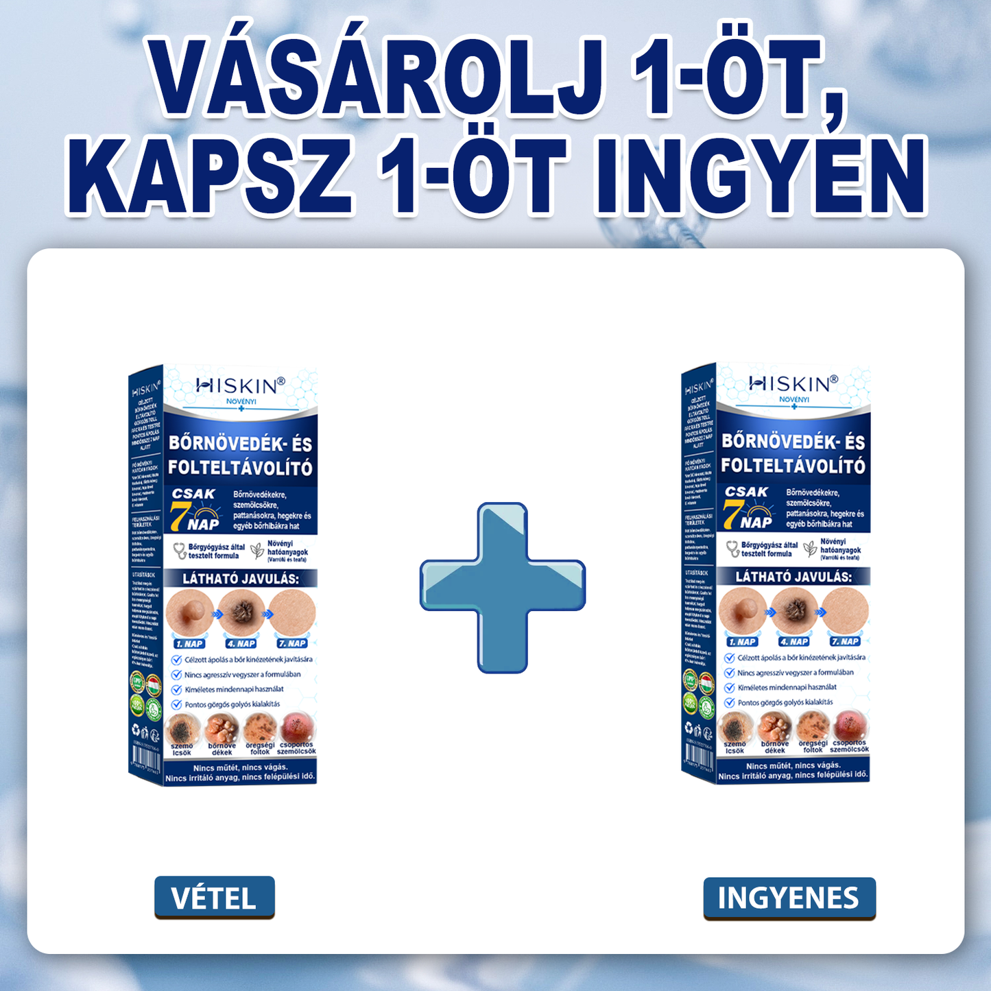 👩‍⚕️👩‍⚕️Hivatalos Márkabolt | 🚢🚢 Hiskin® 7 napos Szemölcseltávolító Roll-on Ápoló Folyadék (Fájdalommentes rollerball technológia, hegek nélkül) 🐬