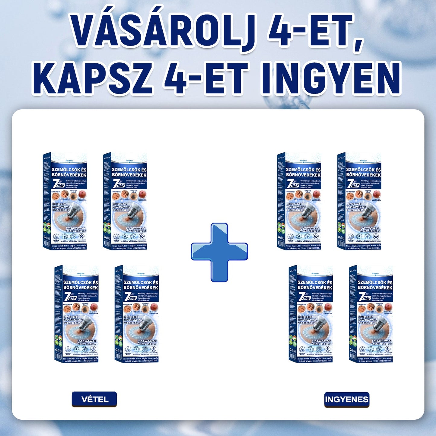 💙💙Hivatalos Márkabolt | 🚢 Hiskin® 7 napos Szemölcseltávolító Roll-on Ápoló Folyadék (Fájdalommentes rollerball technológia, hegek nélkül) 🐬