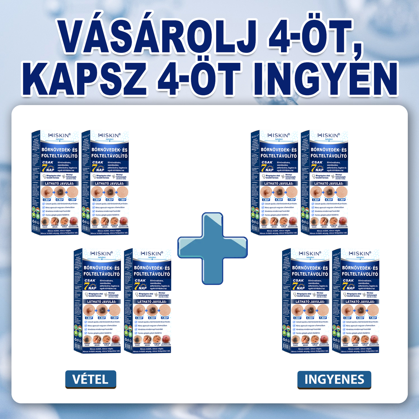 👩‍⚕️👩‍⚕️Hivatalos Márkabolt | 🚢🚢 Hiskin® 7 napos Szemölcseltávolító Roll-on Ápoló Folyadék (Fájdalommentes rollerball technológia, hegek nélkül) 🐬