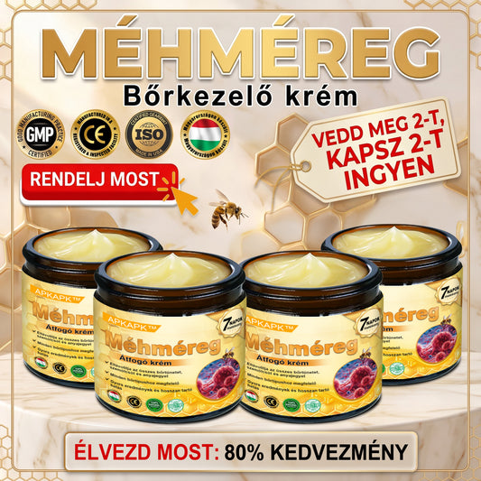 Magyarországon gyártva és szállítva ✨✨ 𝖠𝖯𝖪𝖠𝖯𝖪® Méhméreg tartalmú bőrmegújító krém