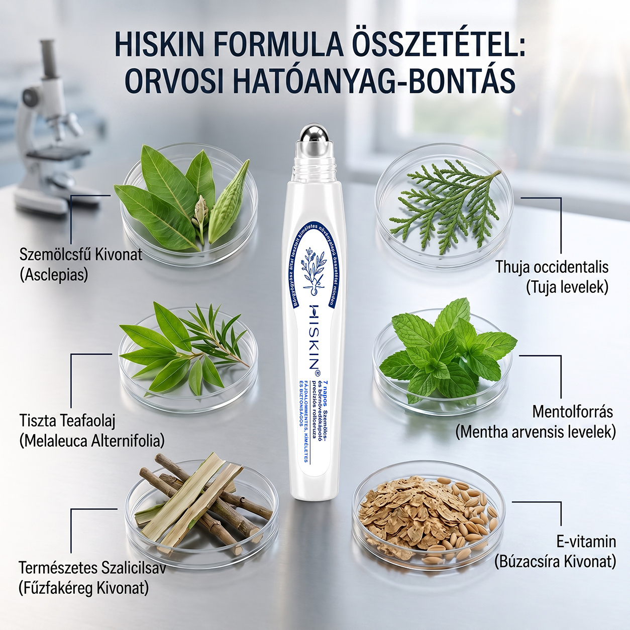 💙💙Hivatalos Márkabolt | 🚢 Hiskin® 7 napos Szemölcseltávolító Roll-on Ápoló Folyadék (Fájdalommentes rollerball technológia, hegek nélkül) 🐬