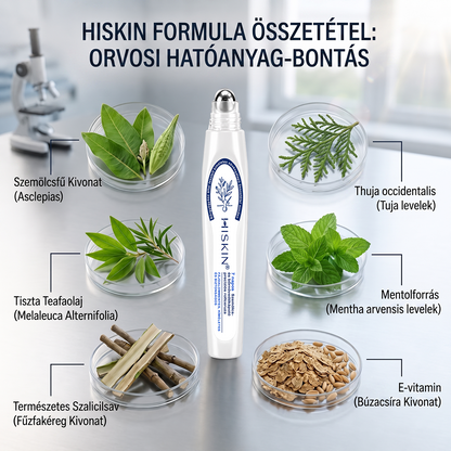 💙💙Hivatalos Márkabolt | 🚢 Hiskin® 7 napos Szemölcseltávolító Roll-on Ápoló Folyadék (Fájdalommentes rollerball technológia, hegek nélkül) 🐬