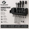 NUVETARO™ HangStack Pro – Magnetic Wall Tool Organizer