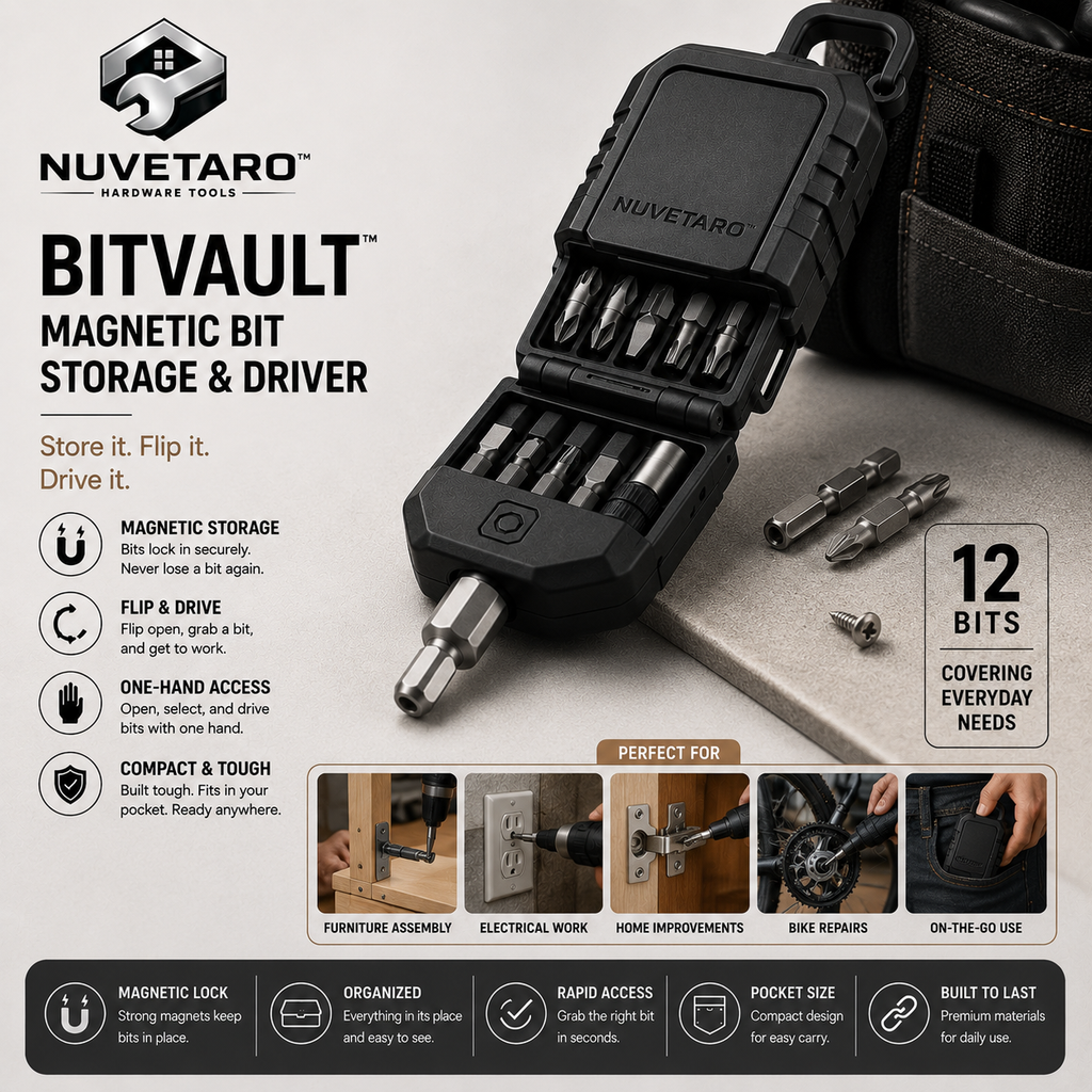 NUVETARO™ BitVault Pro Magnetic Driver Kit